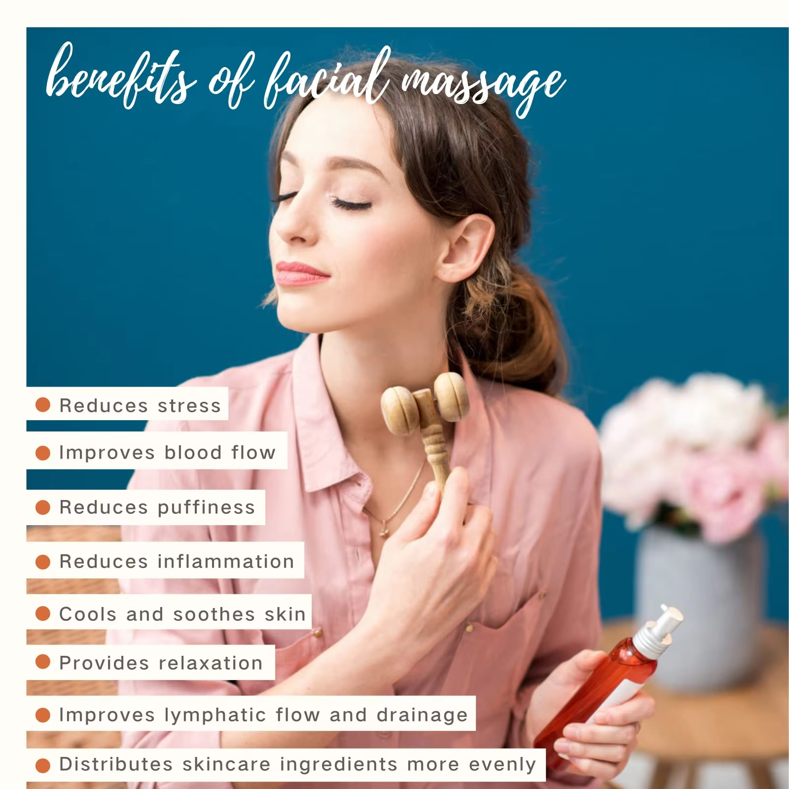 Mini Wood Therapy Face Roller & Gua Sha Scraper: Maderoterapia Facial Massager for Slimming, Lifting, and Wrinkle Removal