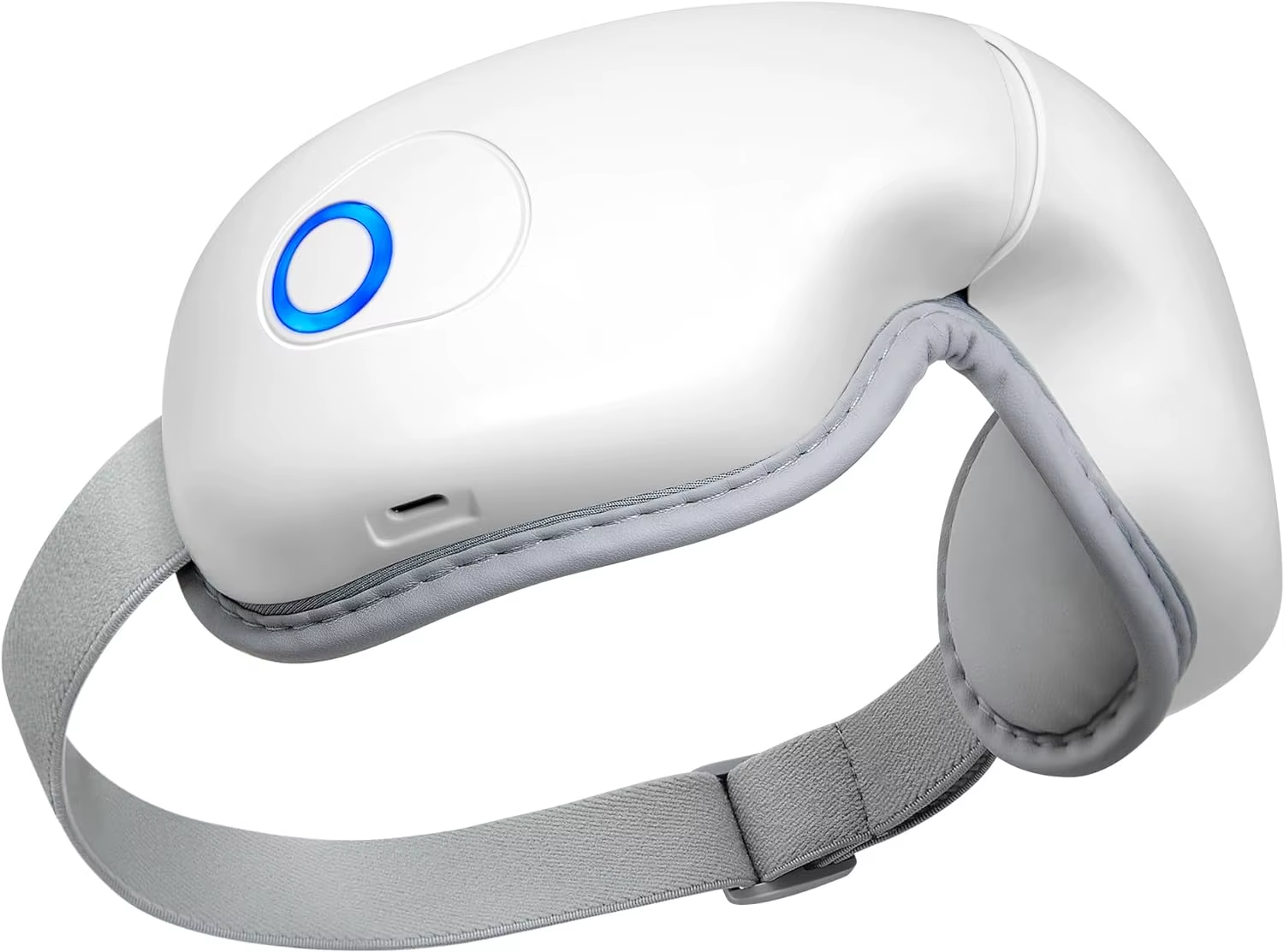 4D Smart Eye Massager with Airbag Vibration, Hot Compress, and Bluetooth: Relieve Eye Fatigue, Reduce Puffiness, and Smooth Wrinkles